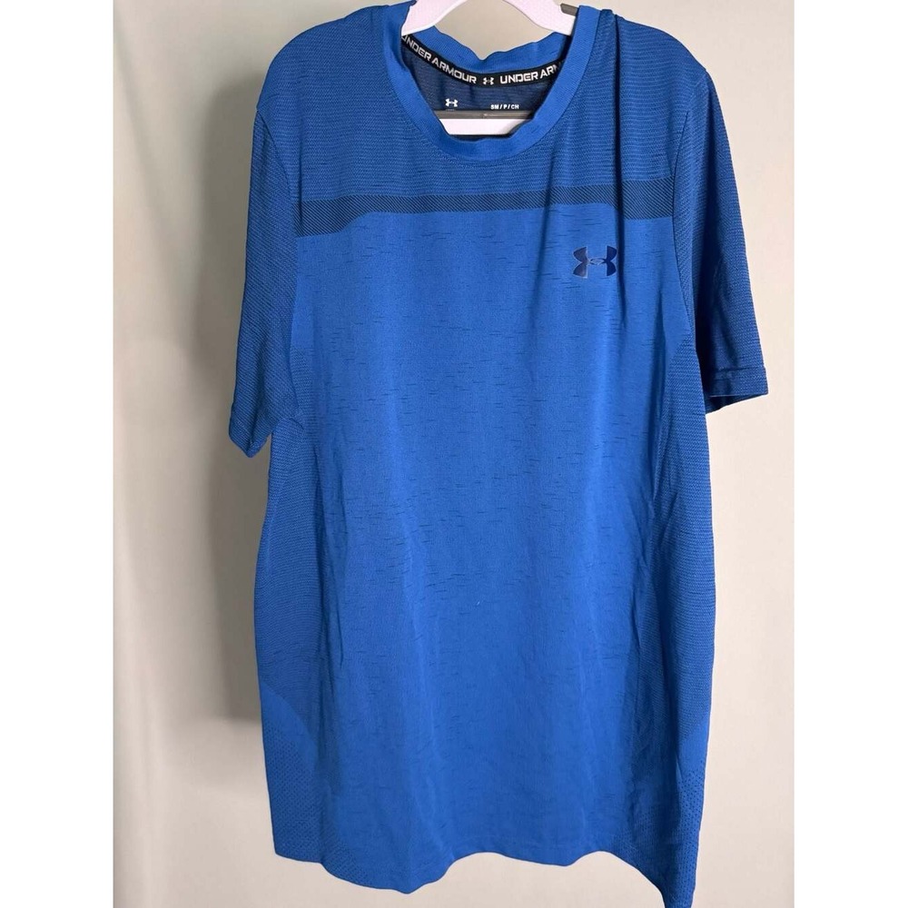 Under Armour - Vanish Seamless Training Shirt - Blue - Small - Mens